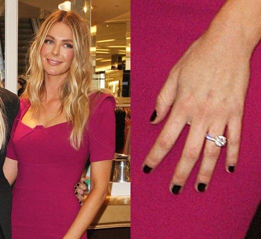 Hey Aussies big engagement ring news Beauty queen and TV host Jennifer 