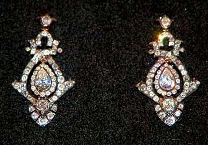 princess diamond earrings